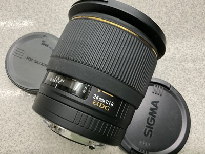 [保固一年] [高雄明豐] SIGMA 24mm f1.8 EX DG for Sigma 便宜賣 [B0510]