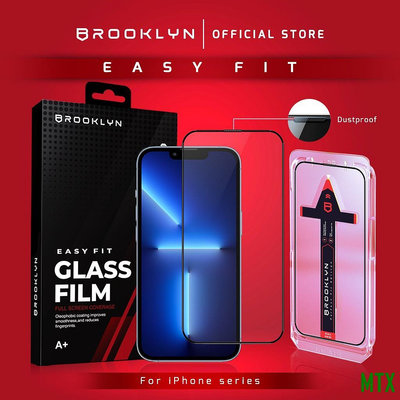 MTX旗艦店布魯克林 EasyFit 鋼化玻璃 iPhone 15/14/13/12/11 X XR XS MAX/PRO/P