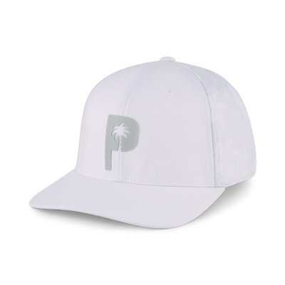 [小鷹小舖]PUMA GOLF Palm Tree Crew Golf Cap 02464502 高爾夫球帽 男仕 白色