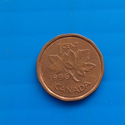 【大三元】歐洲錢幣-加拿大1996年 CANDA 1分(2)