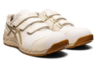 勞工 日本 亞瑟士 ASICS 安全鞋 CP112 白 輕量化 工作鞋 防護鞋 防滑 耐油 魔鬼氈