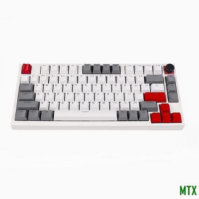 MTX旗艦店Skyloong拾光龍GK75青春版LiteGasket光軸PBT客製化有線機械鍵盤