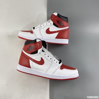Air Jordan 1 High OG 紅白 減震 高筒 籃球鞋 AJ1 1  555088-161 36-46 男女