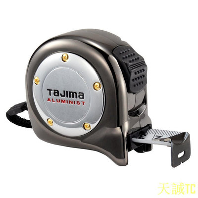 天誠TC【日本直送】TAJIMA 5.5m×25mm 鋁合金卷尺 防水防銹 雙面刻度公制尺帶 5.5M