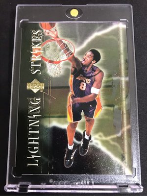 🐍2000-01 Upper Deck Lightning Strikes #LS8 Kobe Bryant