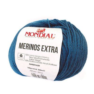 Mondial 艾加美麗諾混紡毛線-素 Merinos Extra 美加 夢代爾