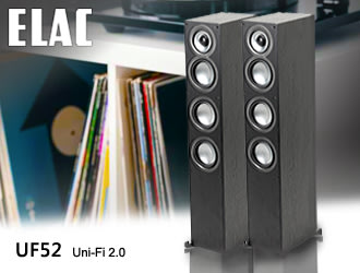 【風尚音響】德國 ELAC Uni-Fi 2.0 UF52 落地型喇叭、揚聲器