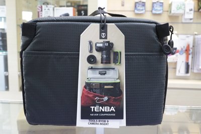 【日產旗艦】Tenba 天霸 BYOB 9 插件內袋 黑色/迷彩 收納包 單眼 微單眼 相機內袋 相機包 內袋 內膽包