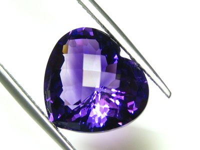 紫水晶 天然無處理 增長智慧 晶體濃郁 玻利維亞 6.3克拉【Texture & Nobleness 低調與奢華】