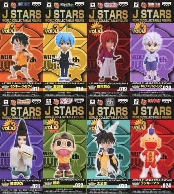 日本正版 景品 盒玩 J STARS WCF vol.3 小模型 8種組 日本代購