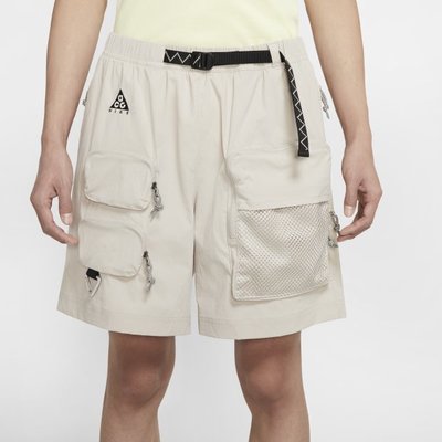 TSU 真品代購 Nike ACG Cargo Shorts 機能工裝 口袋短褲 黑色/米白 CK7856-010