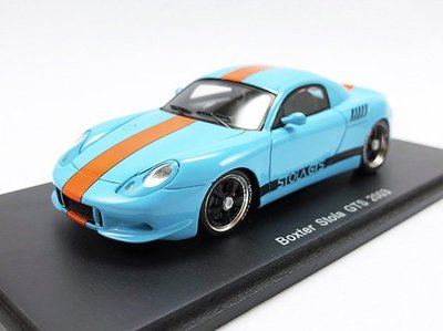 【秉田屋】現貨 Spark Porsche 保時捷 Boxster 986 Stola GTS 2003 藍 1/43
