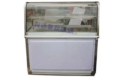 《利通餐飲設備》4尺 黑白切展示冰箱 滷味展示冰箱 冷藏展示冰箱 冷藏櫃 玻璃展示櫃