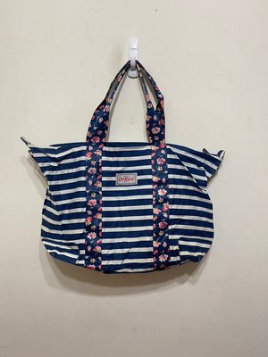 「 二手包 」 Cath Kidston 手提肩背包（藍白）212