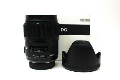【台南橙市3C】Sigma 35mm f1.4 DG HSM ART for  Nikon 二手 單眼鏡頭 #82249