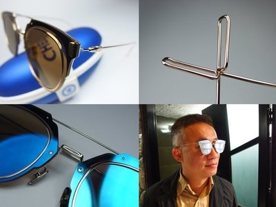 信義計劃 眼鏡 CHELSEAFC 太陽眼鏡 水銀鏡子鏡片 金屬框 許常德示範款 超越 YSL Paul Smith