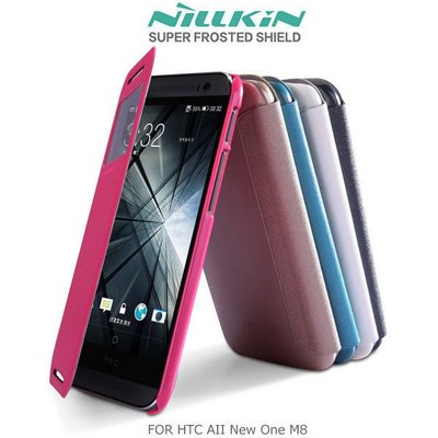 --庫米--NILLKIN HTC All New One M8 星韵系列皮套 開窗側翻皮套 保護套 保護殼