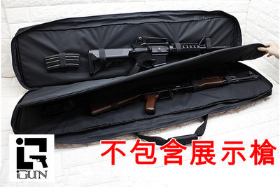 [01] IGUN 台製 120cm 雙槍袋 ( 槍盒槍箱槍包槍套槍袋步槍卡賓槍衝鋒槍散彈槍長槍袋BB槍狙擊槍98K