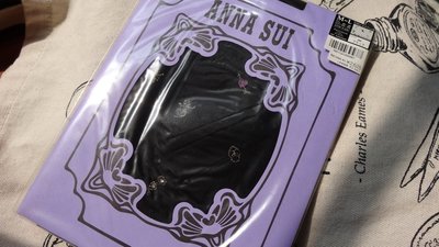 日本原裝Anna Sui♥邱比特♥黑色褲襪~賣場Anna Sui均一價450
