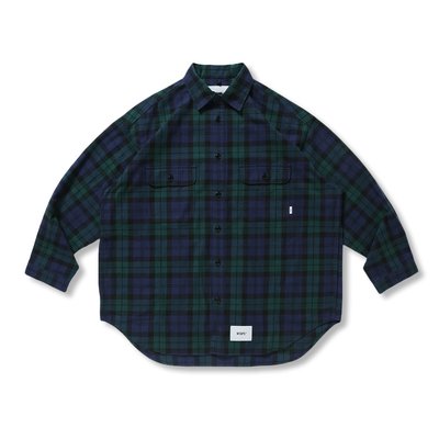 新品 Wtaps WCPO 02 LS Black Watch Green XL seven-health.com