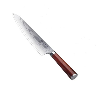 【aceut 愛士卡】DLC389-24cm 主廚刀/廚師刀-大馬士革鋼