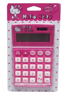 佳佳玩具 ----- 三麗鷗 正版授權 Hello kitty 凱蒂貓 12位元 太陽能 計算機 【3035449】
