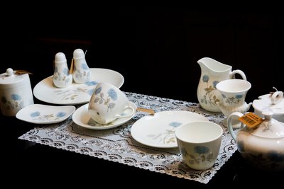 【Sunshine Antiques】Wedgwood - Ice Rose 英國 骨瓷 茶具系列 餐具系列