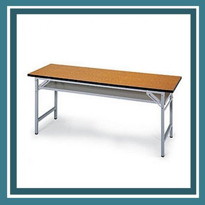 辦公家具 CPD-2560T 木質折疊式會議桌、鐵板椅系列 辦公桌 書桌 桌子