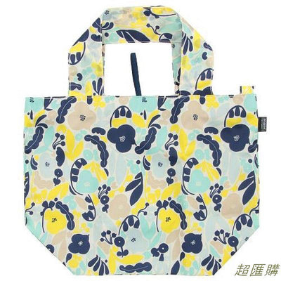 手提 韓系 日系（新貨到）～日本Kippis-花紋購物袋（可收納）