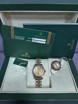 Rolex 179173型勞力士手錶 十鑽包臺電腦紀念面 盒子保卡齊全