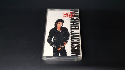 【樂購唱片】【MICHAEL JACKSON-BAD】原版錄音帶卡帶早期喜瑪拉雅唱片發行.保存良好乾淨.有歌詞.回函卡