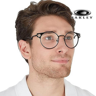 【原廠公司貨】Oakley 奧克利 DEADBOLT 限定造型鈦金屬光學眼鏡 彈簧鏡臂配戴舒適 OX5141 01 霧黑