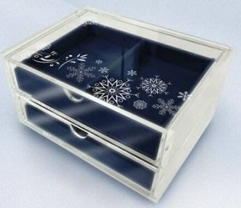 7-11 冰雪奇緣 限量雙層絨毛串飾收藏盒, 現貨