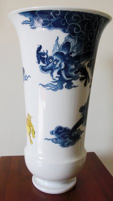 [ 珍寶 ] Meissen 2004 限量鬥彩花瓶 41cm