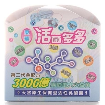 《小瓢蟲生機坊》東華 - 活菌多多 3g/包x30包/盒 益生菌 保健食品