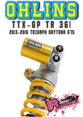 ♚賽車手的試衣間♚ Ohlins ® TTX-GP TR361 2013-2016 Triumph Daytona675