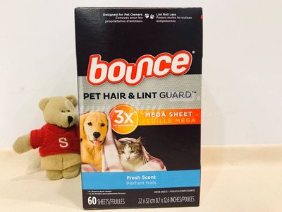 【Sunny Buy】◎現貨◎ Bounce Pet 寵物芳香消臭 低過敏 烘衣紙 去靜電紙 60張
