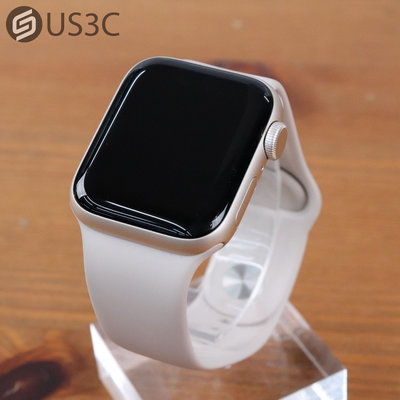【US3C-板橋店】公司貨 Apple Watch SE 2 40mm GPS 星光色鋁金屬錶殼 星光色運動錶帶 蘋果手錶 智慧型手錶 二手手錶