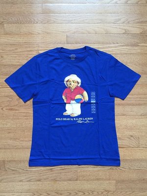 【Polo Ralph Lauren】RL 大男童男生 小熊 泰迪熊 熊熊短袖T恤 T恤 Logo短t 純棉T恤