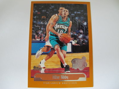 ~ Mike Bibby ~1999年Topps Tipoff NBA球員 蓋印特殊平行卡