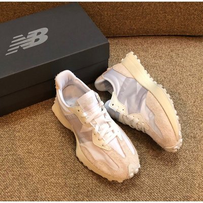 【正品】2020 new balance 327 nb ws327sfd 白絲綢 奶白 奶茶 大n 復古慢跑女鞋 現貨