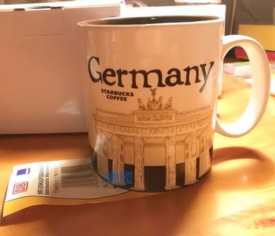 星巴克歐洲城市杯 ─STARBUCKS星巴克 德國germany馬克杯 咖啡杯 有SKU貼紙-現貨