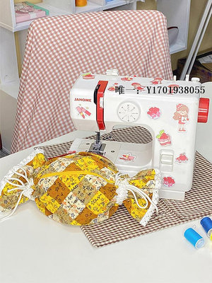 縫紉機德國日本進口博世日本真善美電動小型縫紉機525貼紙款迷你家用帶針線機