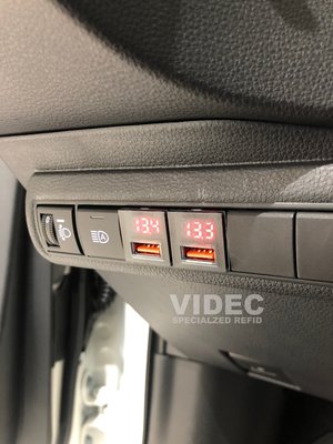 巨城汽車 TOYOTA 2019 RAV4 原廠USB 增設充電 含LED 燈 方形 原廠預留孔 ALTIS 新竹 威德