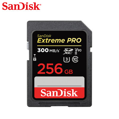 SanDisk Extreme PRO 256G SDXC 記憶卡 UHS-II V90 (SD-SDXDK-256G)