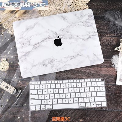 （尼萊樂3C）水墨花紋系列保護殼 Mac Pro Air 13 2020 2019 2021年 Macbook 保護殼