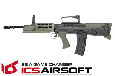【翔準軍品AOG】ICS L85 A2突擊步槍(雙色) 突擊步槍 電動槍 全金屬 生存遊戲 ICS-85