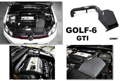 小傑車燈精品--全新 MST VW 福斯 GOLF 6 6代 GTI 鋁合金 進氣套件 進氣系統
