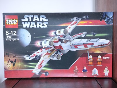 (已絕版)樂高LEGO 6212 -星際大戰 X-Wing Fighter 未拆(A287)