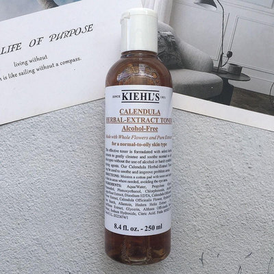 潤峰代購 Kiehls/契爾氏 金盞花植物精華化妝水250ml